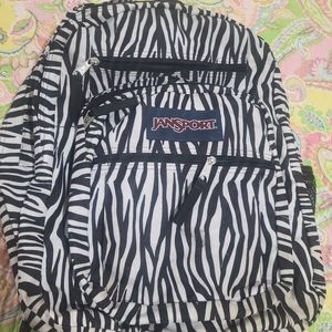 Jansport Zebra Bookbag
